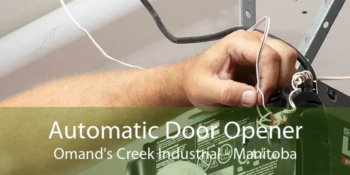 Automatic Door Opener Omand's Creek Industrial - Manitoba