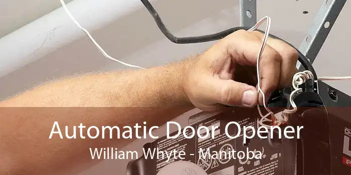 Automatic Door Opener William Whyte - Manitoba