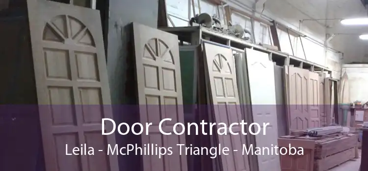 Door Contractor Leila - McPhillips Triangle - Manitoba
