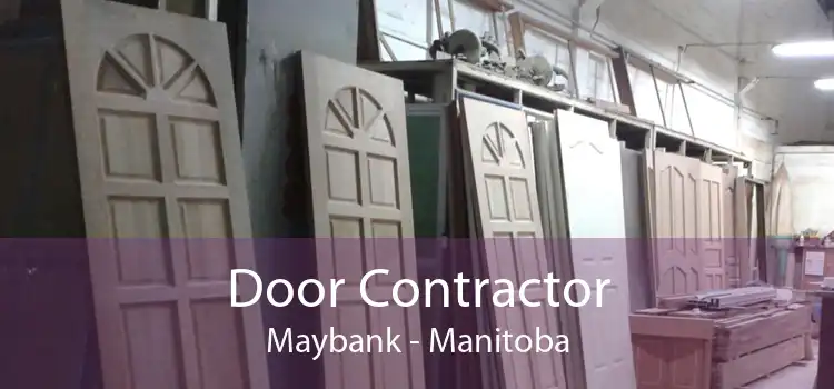 Door Contractor Maybank - Manitoba
