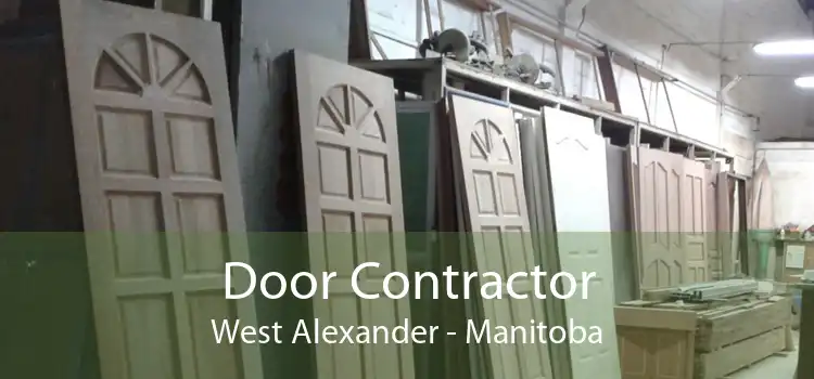 Door Contractor West Alexander - Manitoba