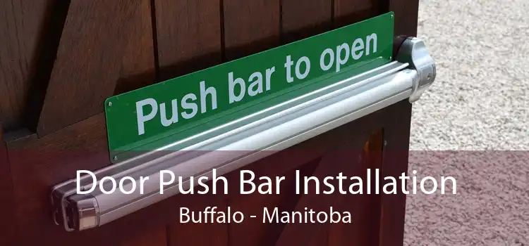 Door Push Bar Installation Buffalo - Manitoba