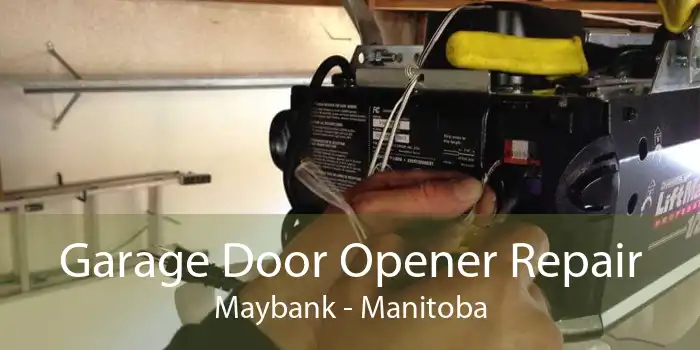 Garage Door Opener Repair Maybank - Manitoba
