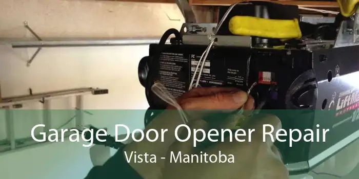 Garage Door Opener Repair Vista - Manitoba