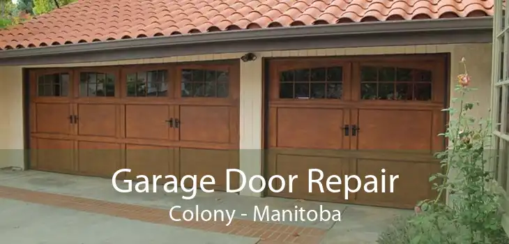Garage Door Repair Colony - Manitoba