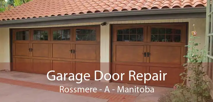 Garage Door Repair Rossmere - A - Manitoba