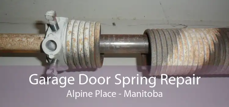 Garage Door Spring Repair Alpine Place - Manitoba