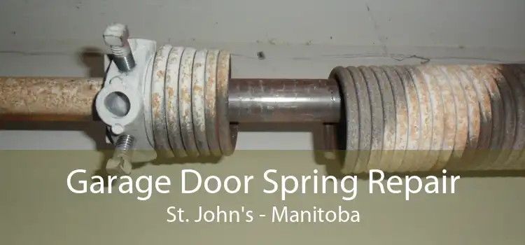 Garage Door Spring Repair St. John's - Manitoba