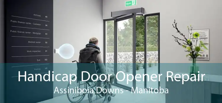 Handicap Door Opener Repair Assiniboia Downs - Manitoba