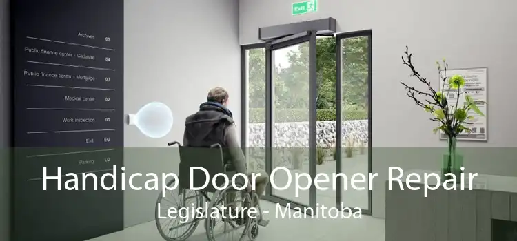 Handicap Door Opener Repair Legislature - Manitoba