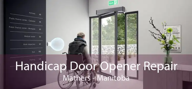 Handicap Door Opener Repair Mathers - Manitoba