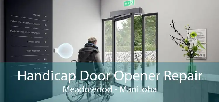 Handicap Door Opener Repair Meadowood - Manitoba