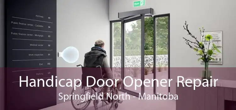 Handicap Door Opener Repair Springfield North - Manitoba