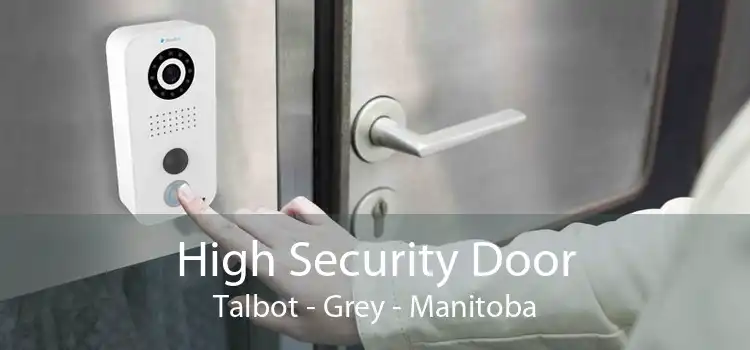 High Security Door Talbot - Grey - Manitoba