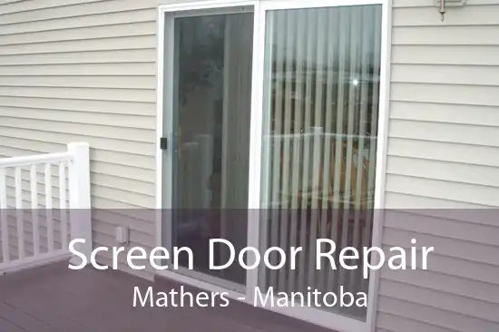 Screen Door Repair Mathers - Manitoba