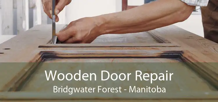 Wooden Door Repair Bridgwater Forest - Manitoba