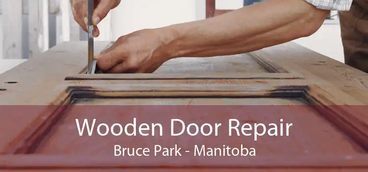 Wooden Door Repair Bruce Park - Manitoba