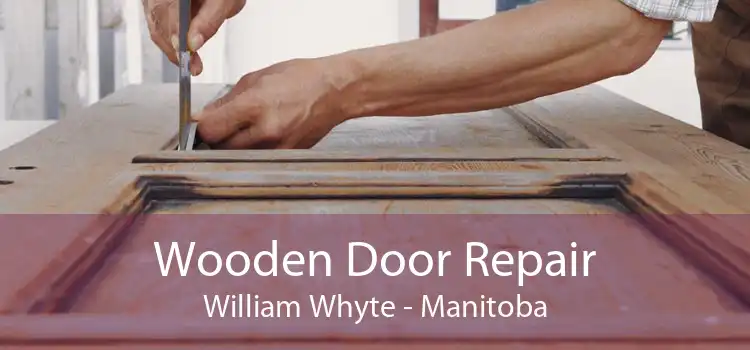Wooden Door Repair William Whyte - Manitoba